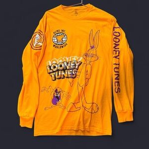 Looney Tunes yellow long sleeve shirt
